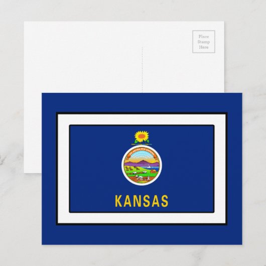 カンザス ポストカード (正面/裏面)