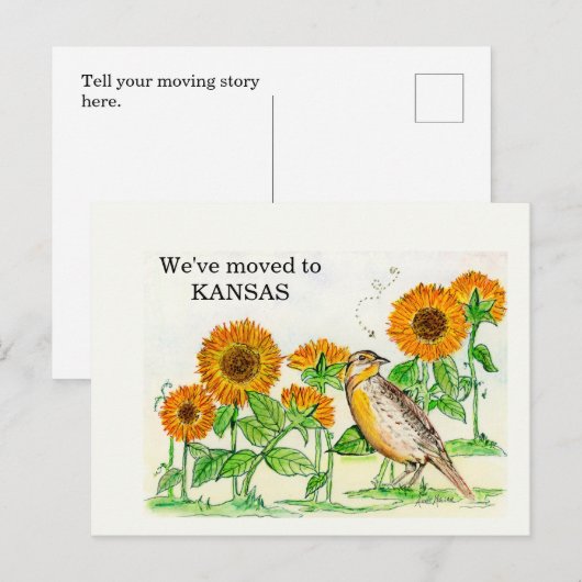 カンザス ポストカード (正面/裏面)