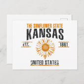 カンザス ポストカード (正面/裏面)
