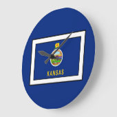 カンザス ラージ壁時計 (傾斜)