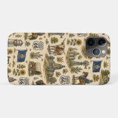 カンザス ルート66 ポケット プレーリー Case-Mate iPhoneケース (裏面(横))