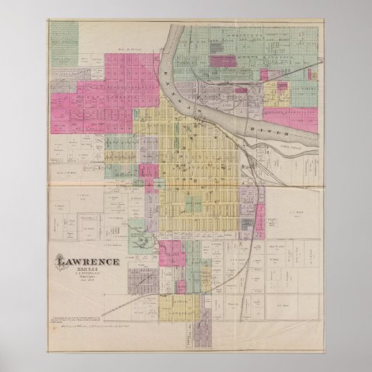 カンザス・ローレンス ポスター (正面)