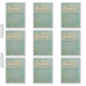 「カンザス」蔵書票シール シール (正面)