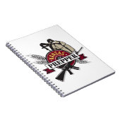 カンザスPrepperのロゴのデザイン ノートブック (右側)