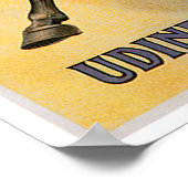 カンシアニ&クレムセヴィンテージワインアドアート ポスター (角)