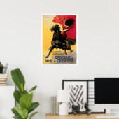 カンシアニ&クレムセヴィンテージワインアドアート ポスター (ホームオフィス)