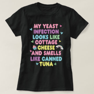 カンジダ感染症おもしろ大人ユーモアTシャツ Tシャツ