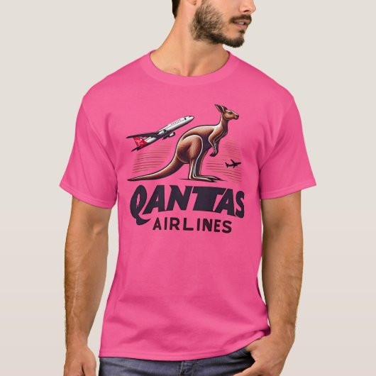 カンタス航空 Tシャツ (正面)