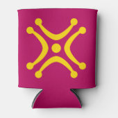 カンタブリアンラーバル国旗 缶クーラー (正面)