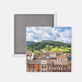 カンタブリア，スペインの風光明媚な写真 マグネット (正面/裏面)