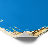 カンタベリーのイギリス諸島ヴィンテージレールのポスター ポスター (角)