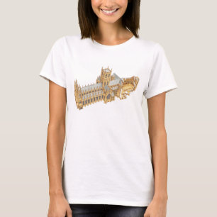 カンタベリーのカテドラル。 イギリス Tシャツ
