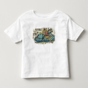 「カンタベリーの物語からのイラストレーション トドラーTシャツ