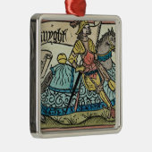 「カンタベリーの物語からのイラストレーション メタルオーナメント (右)