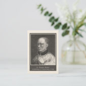 カンタベリーの祈りの言葉の神聖なカードのセントトーマスのベケット 名刺 (スタンド正面)