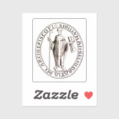 カンタベリーの聖アンセルムの封印 シール (シート)