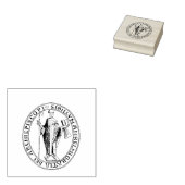 カンタベリーの聖アンセルムの封印 ラバースタンプ (押印)