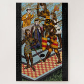 カンタベリーの聖トマスの殉教 ジグソーパズル (縦)