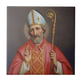 カンタベリータイルのサンアンセルム タイル