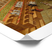 カンタベリー大聖堂インテリアc.1675-1700 (油) ポスター (角)