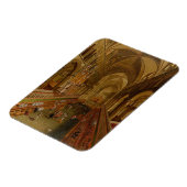 カンタベリー大聖堂インテリアc.1675-1700 (油) マグネット (左側)