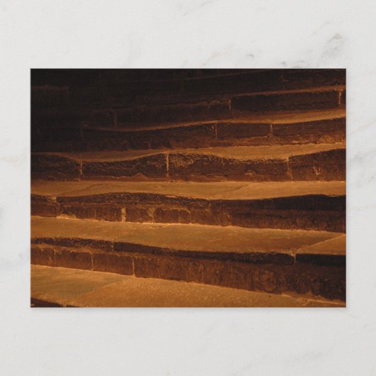 カンタベリー大聖堂ステップポストカード ポストカード (正面)