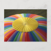 カンタベリー州メスベンの近くの熱気球2 ポストカード (正面)