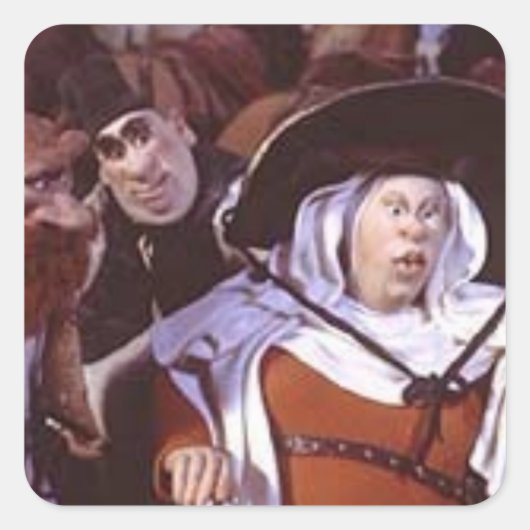 カンタベリー物語のバスの妻 – チョーサー スクエアシール (正面)