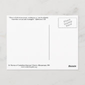 カンタベリー窓はがき ポストカード (裏面)