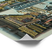 カンタベリー – イングランド – ヨーロッパ – ポスター (角)