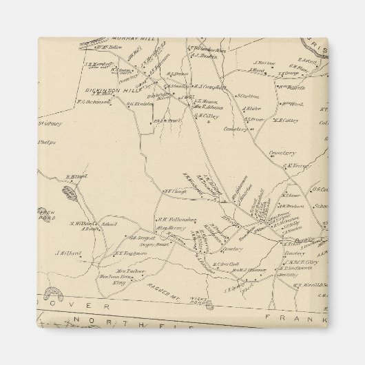 カンタベリー・ヒル マグネット (正面)