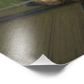 カンタベリー、メスベンの近くの熱気球 フォトプリント            (角)