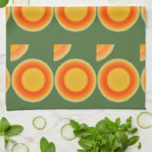 カンタロープフルーツキッチンタオル キッチンタオル (折り畳み)