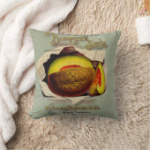 カンタローペシード広告ズアートアンティーク クッション (ブランケット)