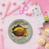 カンタローペシード広告ズアートアンティーク ペーパープレート (パーティー)