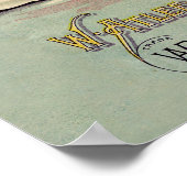 カンタローペシード広告ズアートアンティーク ポスター (角)