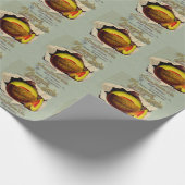 カンタローペシード広告ズアートアンティーク ラッピングペーパー (角)