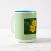 カンタローペ開花 ツートーンマグカップ (正面左)