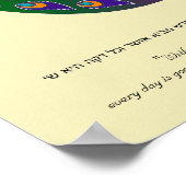 カンタ州ケツバ島の孔雀ピーヘン ポスター (角)