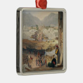 カンダハル、主なバザーおよび砦の都市 メタルオーナメント (右)