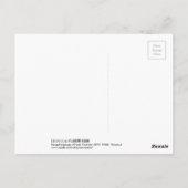 カンチェンジュンガ，カンチェンジュンガ，ヨシダ，ウッドカット ポストカード (裏面)