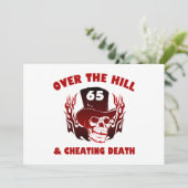 カンチングデス65th誕生日 カード (スタンド正面)