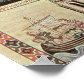 カンティガ33、ページから'カンティガデサンタマリア ポスター (角)