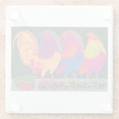 カンティナロスターズ ガラスコースター (裏面)