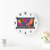 カンティナロスターズ ラージ壁時計 (ホーム)