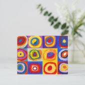 カンディスキー円はがき ポストカード (スタンド正面)