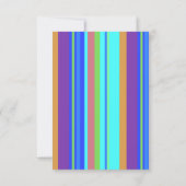 カンディランド棒つきキャンデー誕生日招待状 招待状 (裏面)