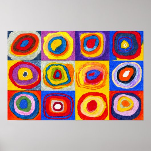 カンディンキーサークルのポスター ポスター (正面)