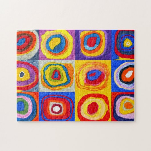 カンディンキーサークルパズル ジグソーパズル (横)