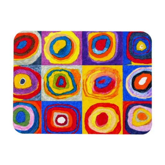 カンディンキーサークル磁石 マグネット (横)